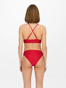 ONLY Trekantig Bikini -Mars Red - 15206449