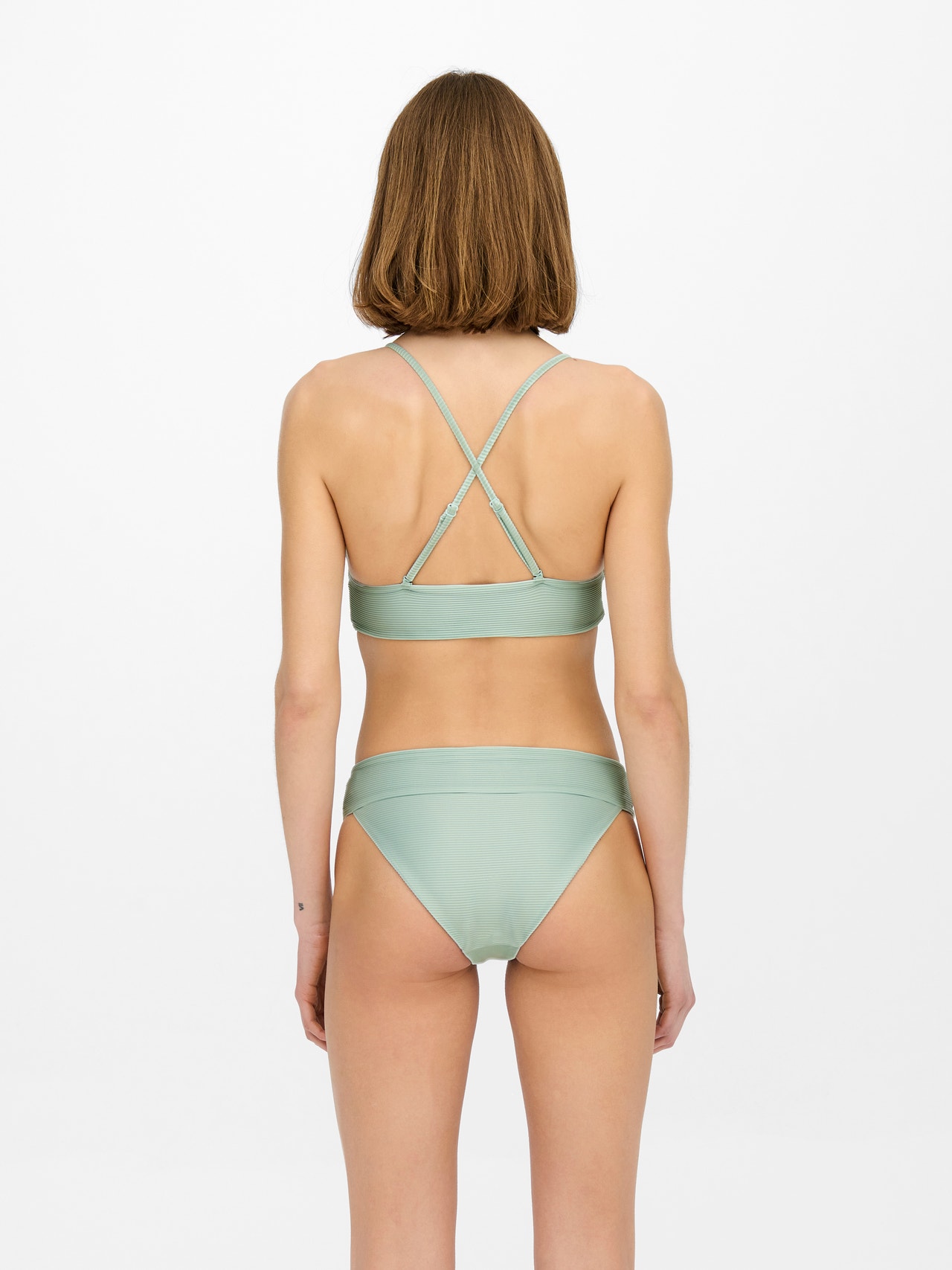 ONLY Triangle Bikini set -Harbor Gray - 15206449