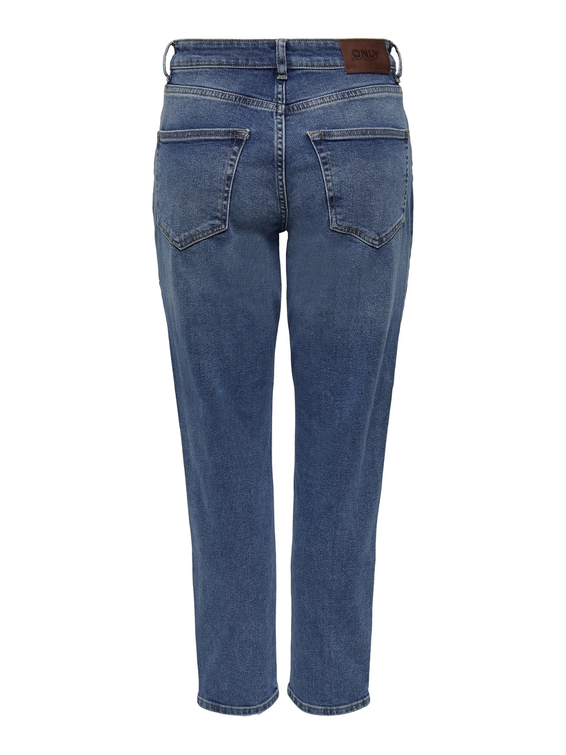 ONLY Mom Fit Jeans -Dark Blue Denim - 15206610