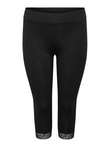 ONLY Slim Fit Mittlere Taille Leggings -Black - 15206763
