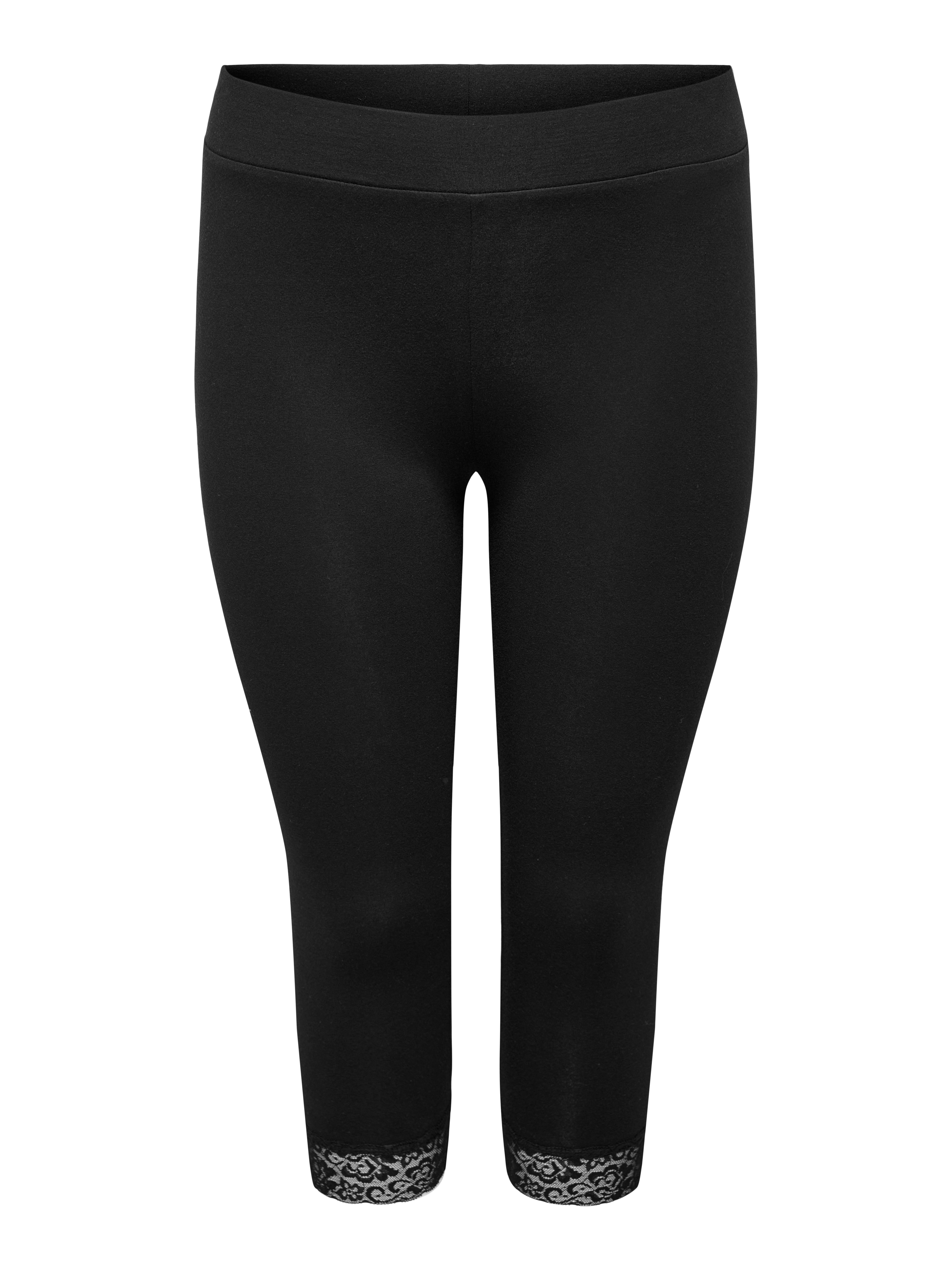 Voluptueux dentelle Leggings Noir ONLY