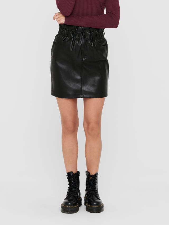 ONLY Leather look Skirt - 15206801