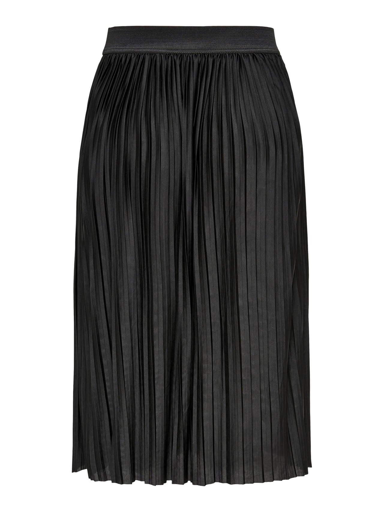 ONLY Pleated Midi skirt -Black - 15206814