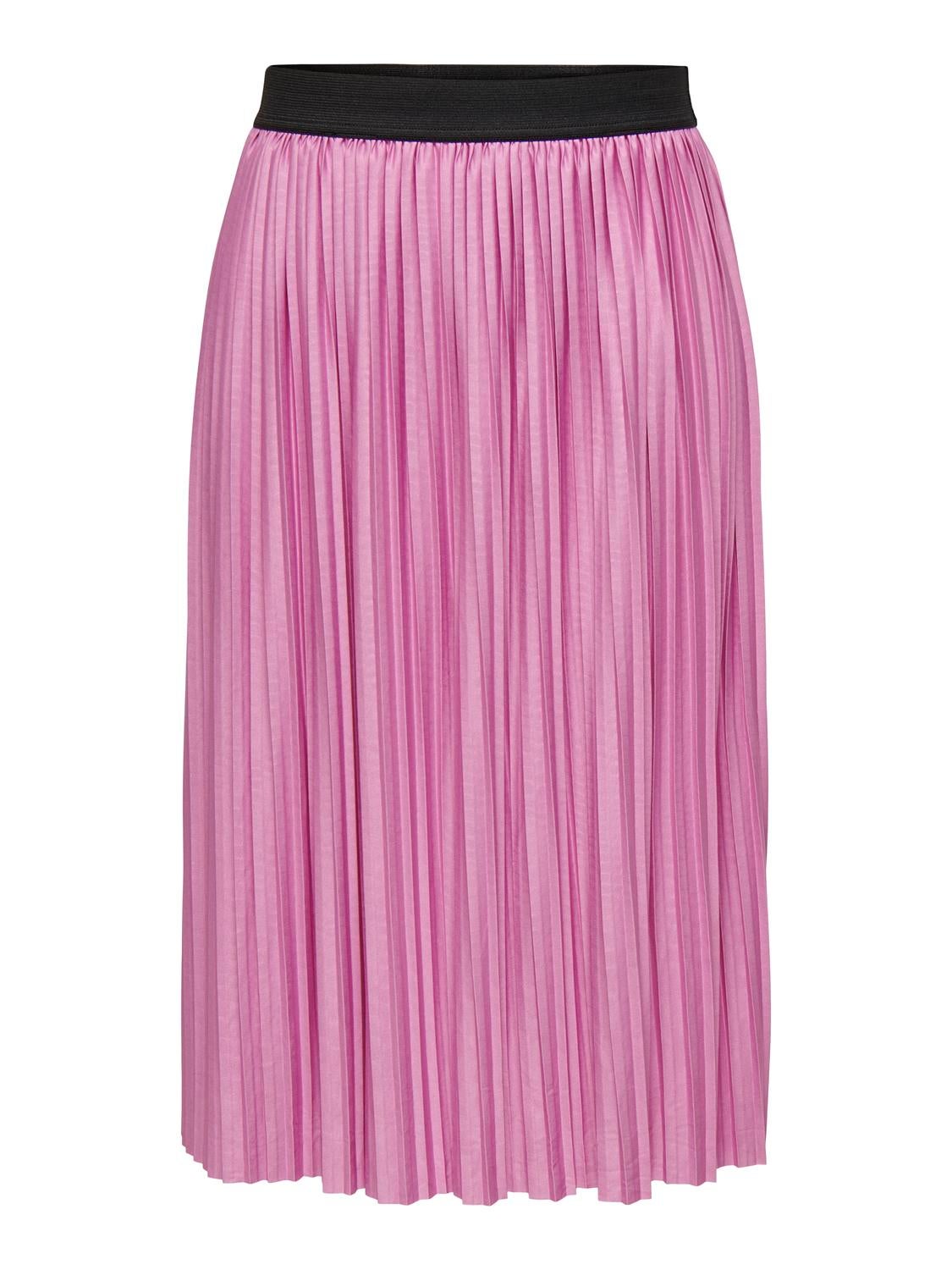 Pleated Midi skirt | Light Purple | ONLY®