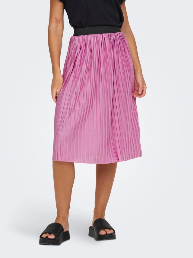 ONLY Pleated Midi skirt - 15206814