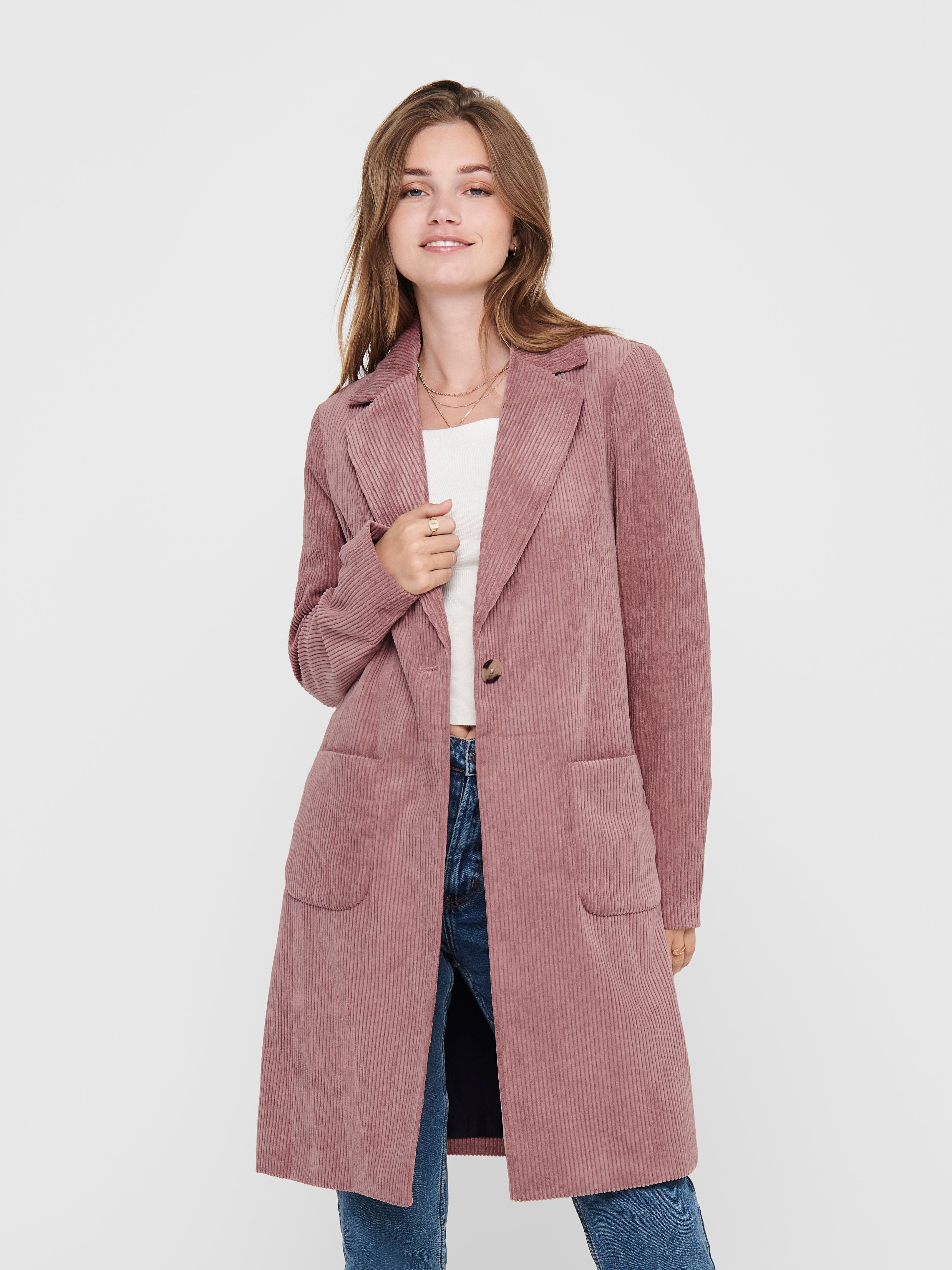 corduroy womens coat