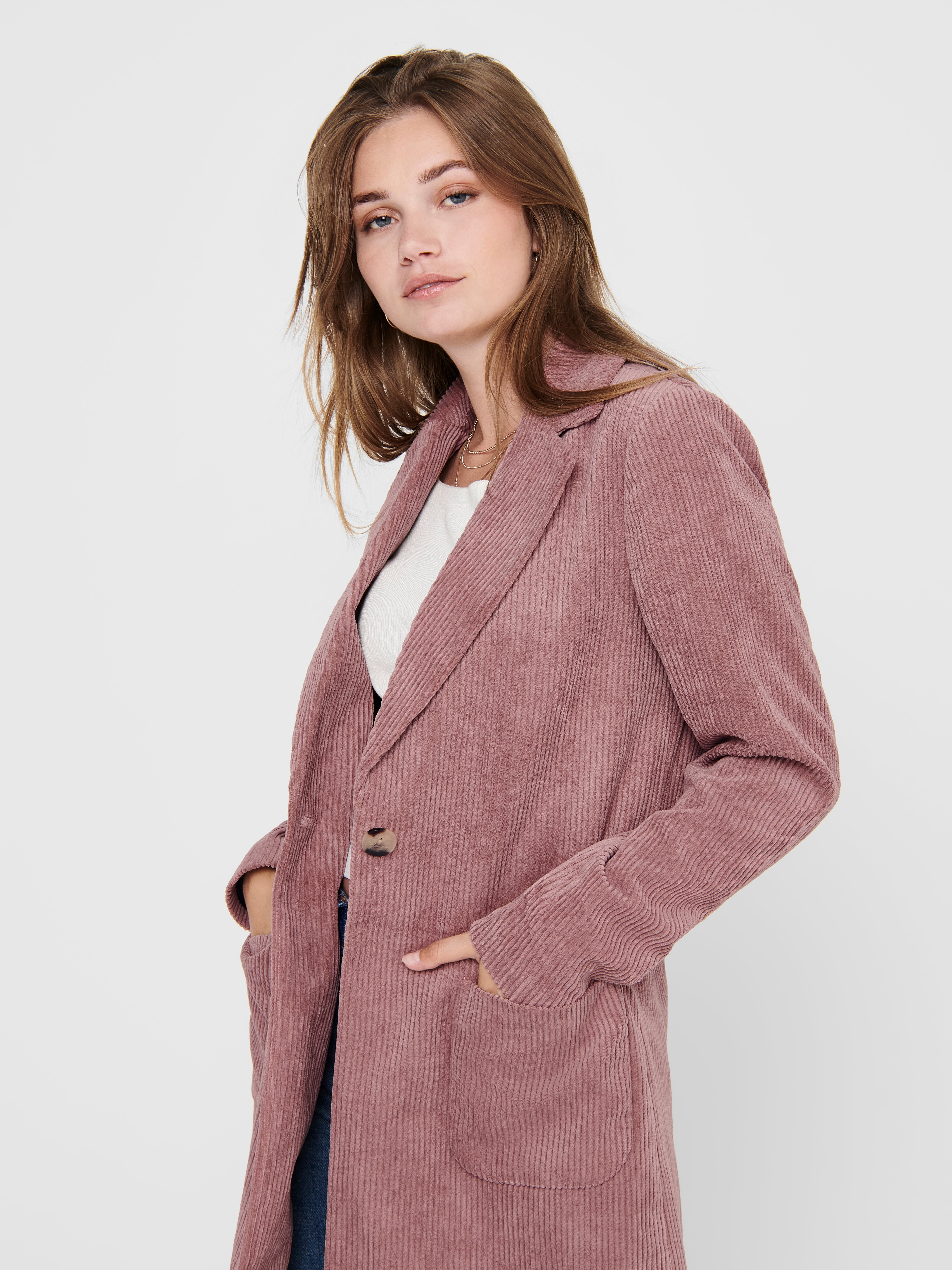 corduroy womens coat