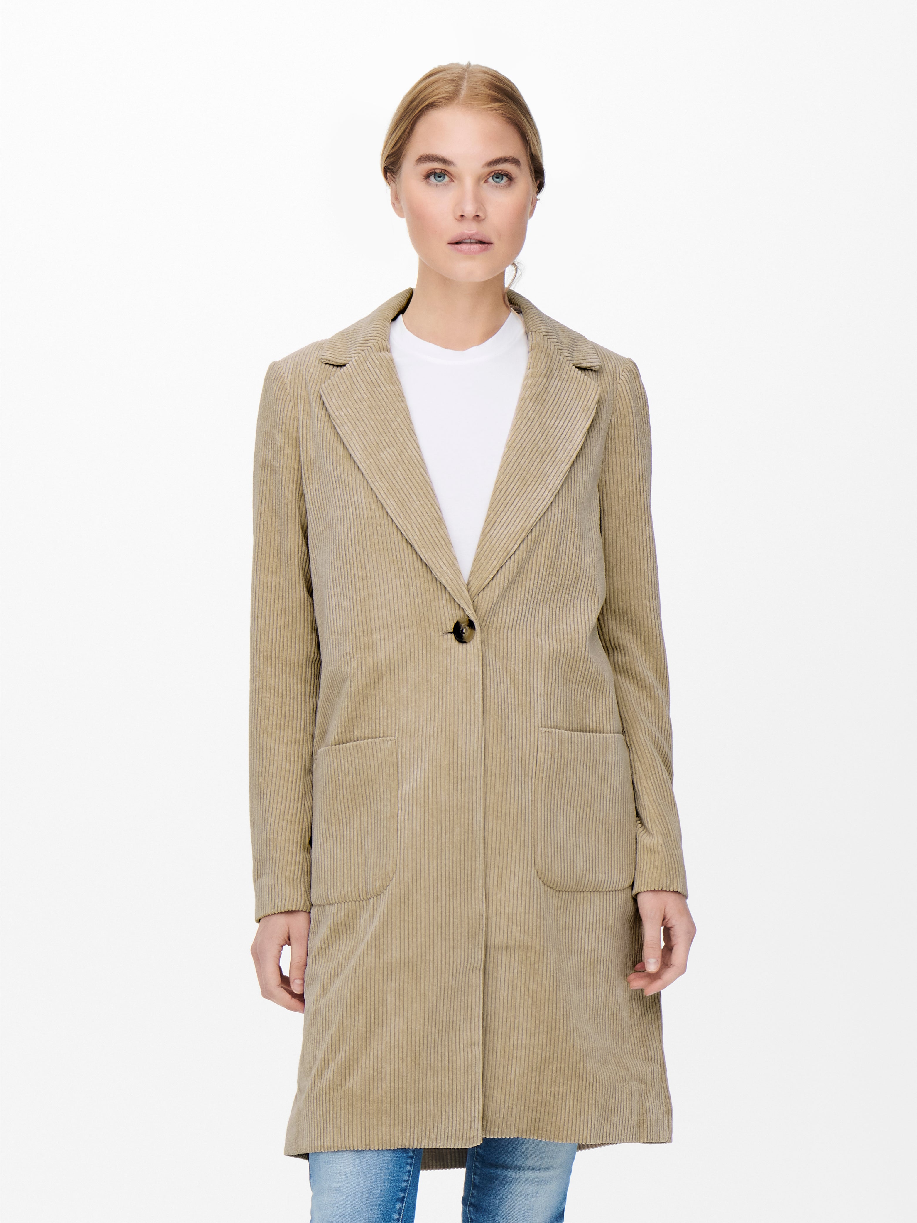 Corduroy coat with 40% discount! | ONLY®