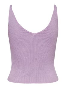 ONLY Sleeveless Knitted Top -Orchid Bloom - 15207059
