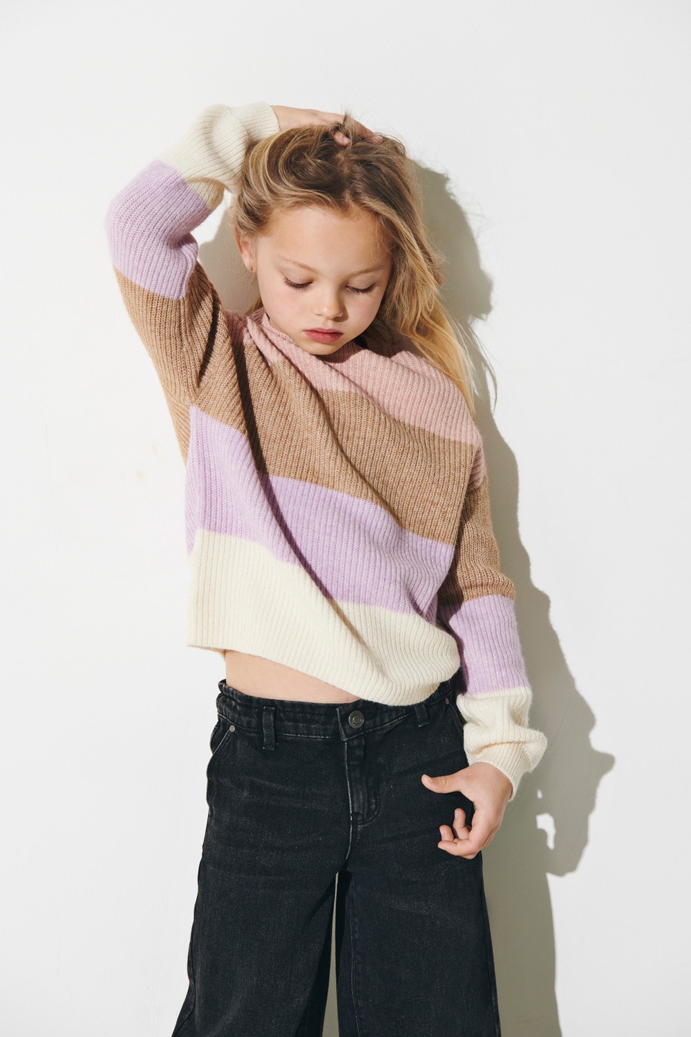 ONLY KOGSANDY Knitted pullover -Sepia Rose - 15207169