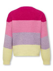 ONLY Rayures Pull en maille -Fuchsia Purple - 15207169
