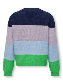 ONLY Pull-overs Regular Fit Col rond Poignets côtelés Épaules tombantes -Island Green - 15207169