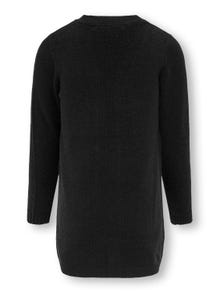 ONLY Open Knitted Cardigan -Black - 15207308