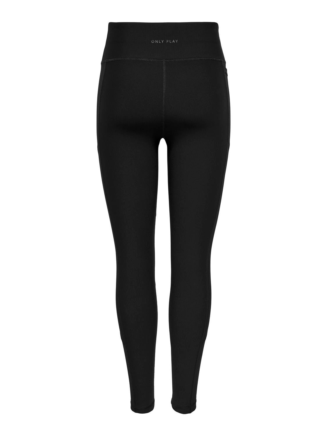 Legging sport transparent online noir