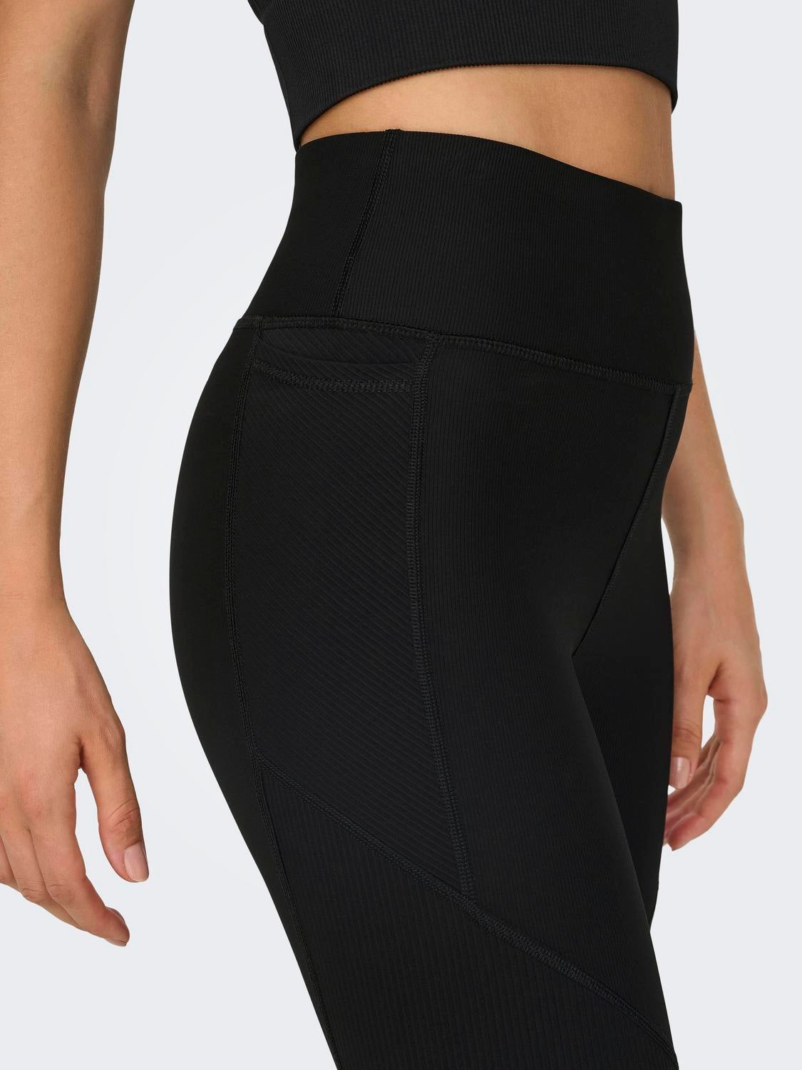 Zwarte high waist discount sportlegging