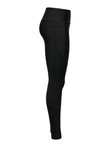 ONLY Taille haute Collants sport -Black - 15207648