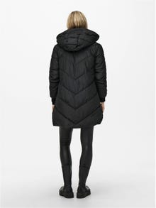 ONLY Long Puffer Jacket -Black - 15207784