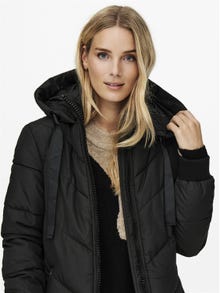 ONLY Long Puffer Jacket -Black - 15207784