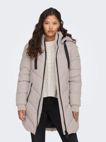 ONLY Long Puffer Jacket -Chateau Gray - 15207784