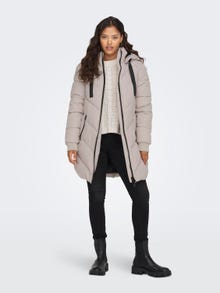 ONLY Long Puffer Jacket -Chateau Gray - 15207784