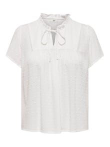 ONLY Loose fitted Top -Cloud Dancer - 15207809