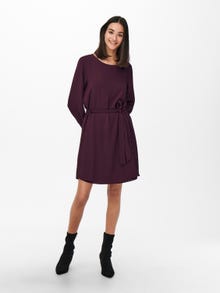 ONLY Robe longue Regular Fit Col rond -Winetasting - 15208004