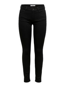 ONLY Skinny Fit Jeans -Black Denim - 15208238