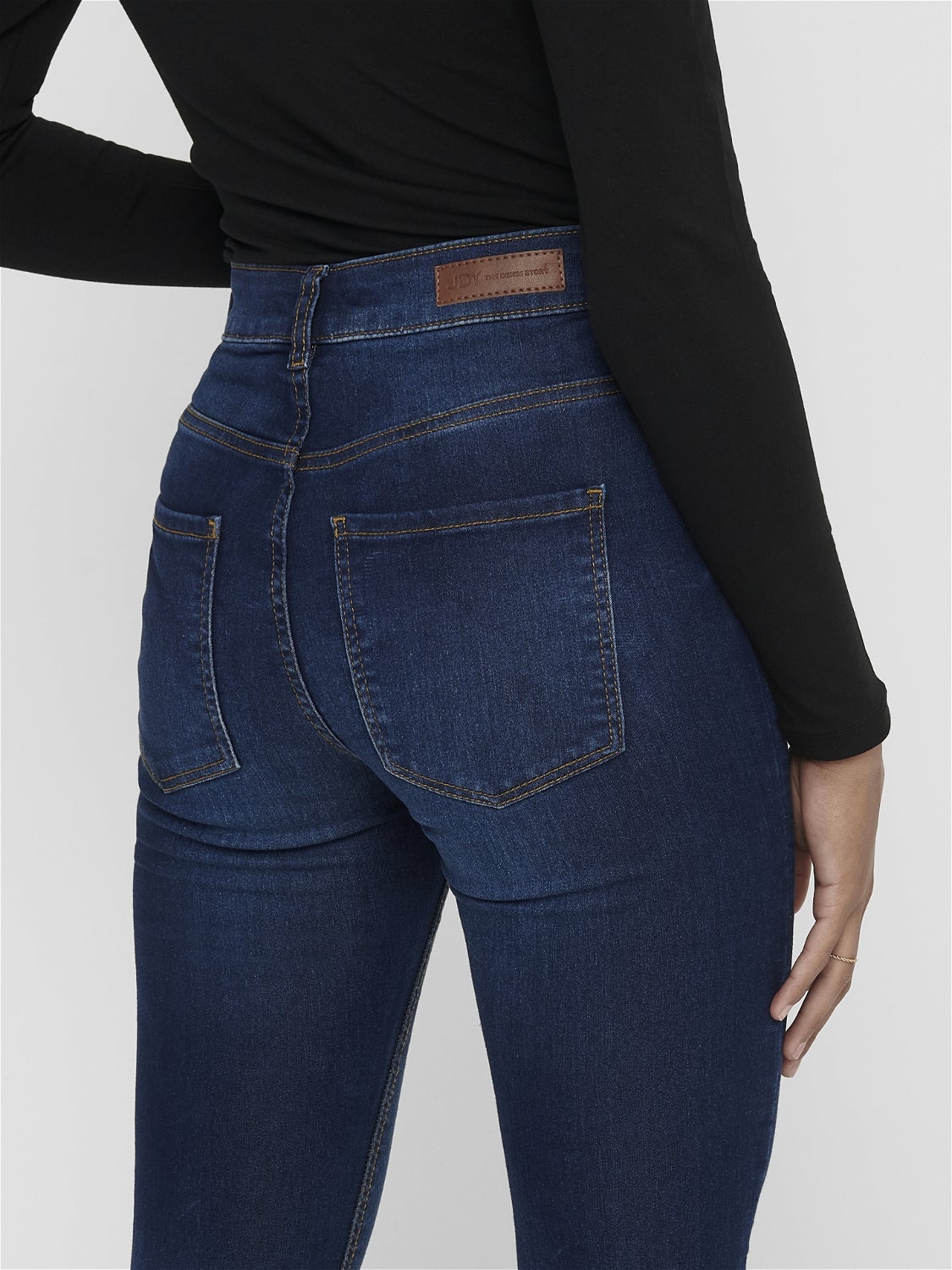 JDYNew Nikki life high Skinny jeans | Midden Blauw | ONLY®