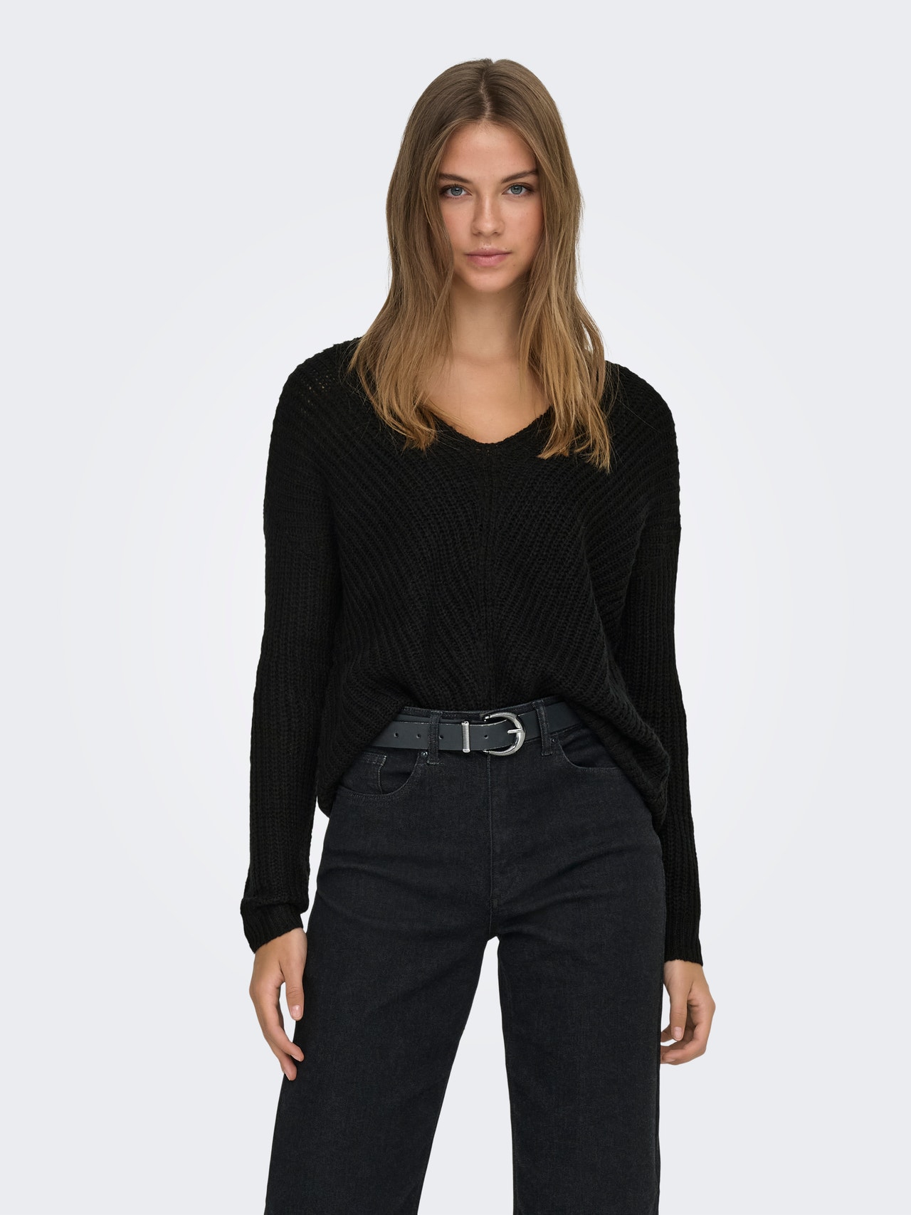 ONLY JDYNEW Knitted pullover -Black - 15208245