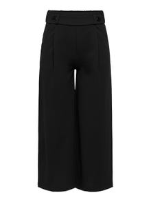ONLY Wide legs ankle Trousers -Black - 15208417