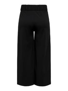 ONLY Laia jalaosaga lõige Kõrge vöökoht Püksid -Black - 15208417