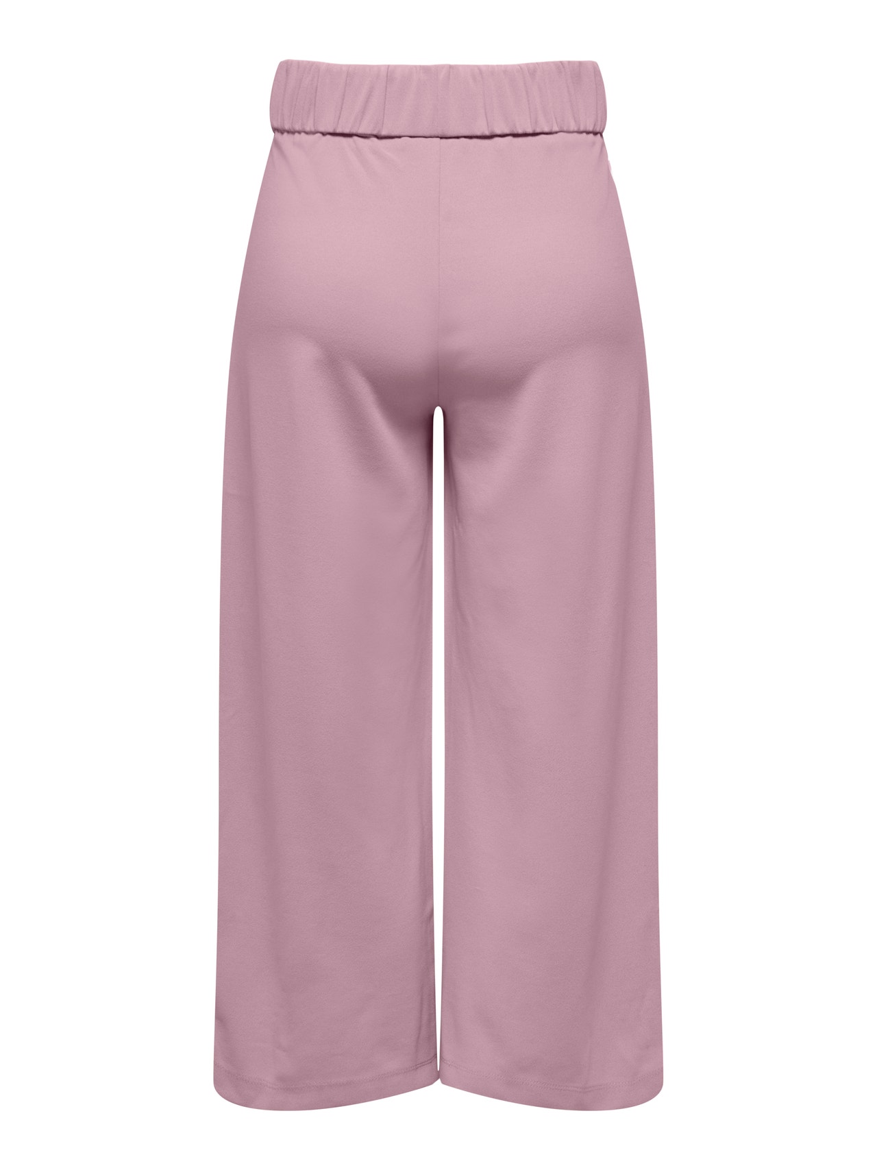 ONLY Wide legs ankle Trousers -Mauve Shadows - 15208417