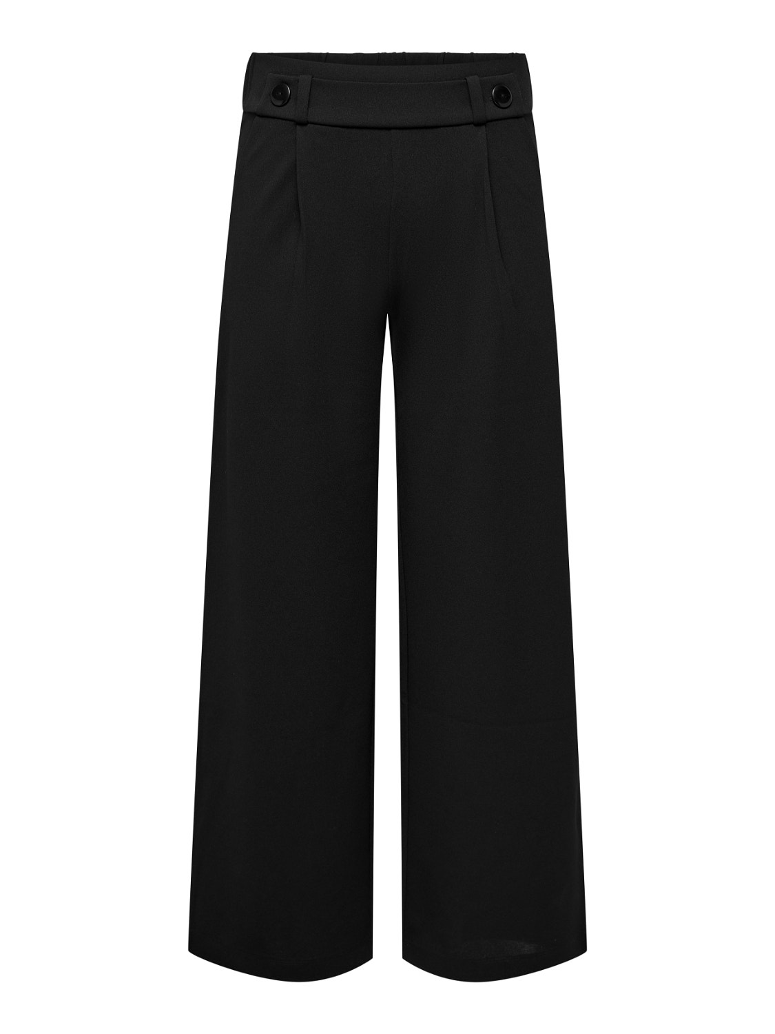 ONLY Pantalons Wide Leg Fit Taille moyenne -Black - 15208430