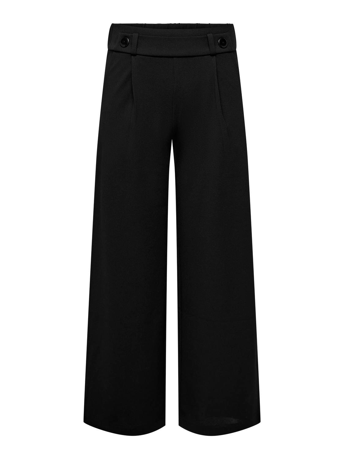ONLY Wide Trousers -Black - 15208430