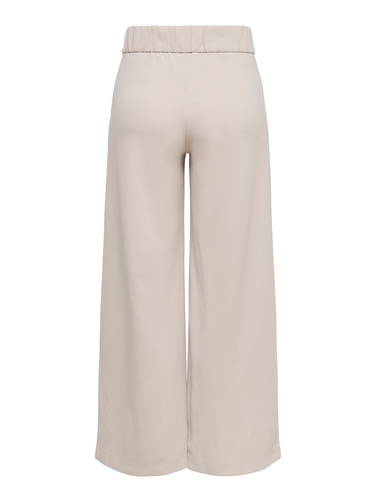 ONLY Wide Leg Fit Mid waist Trousers -Chateau Gray - 15208430