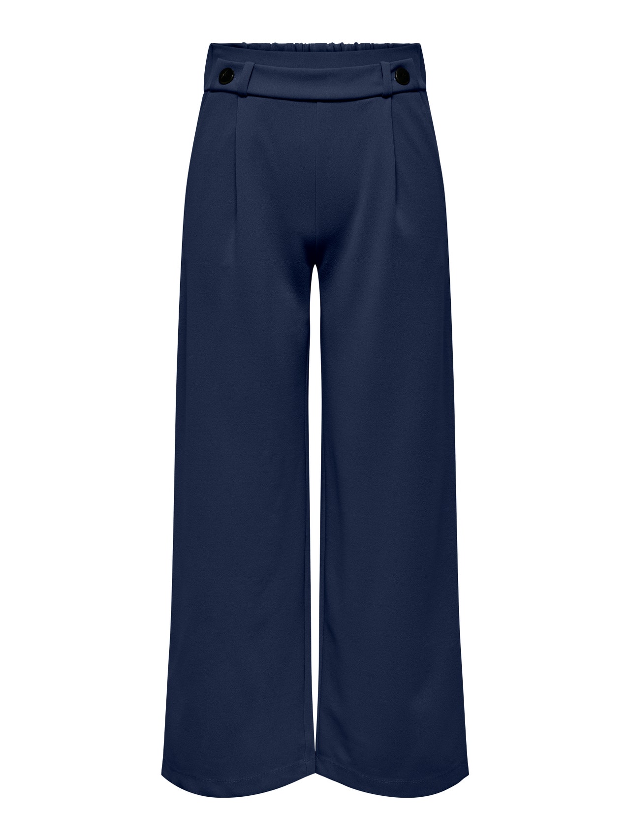 ONLY Wide Trousers -Black Iris - 15208430
