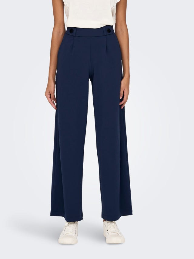 ONLY Wide Leg Fit Mid waist Trousers - 15208430