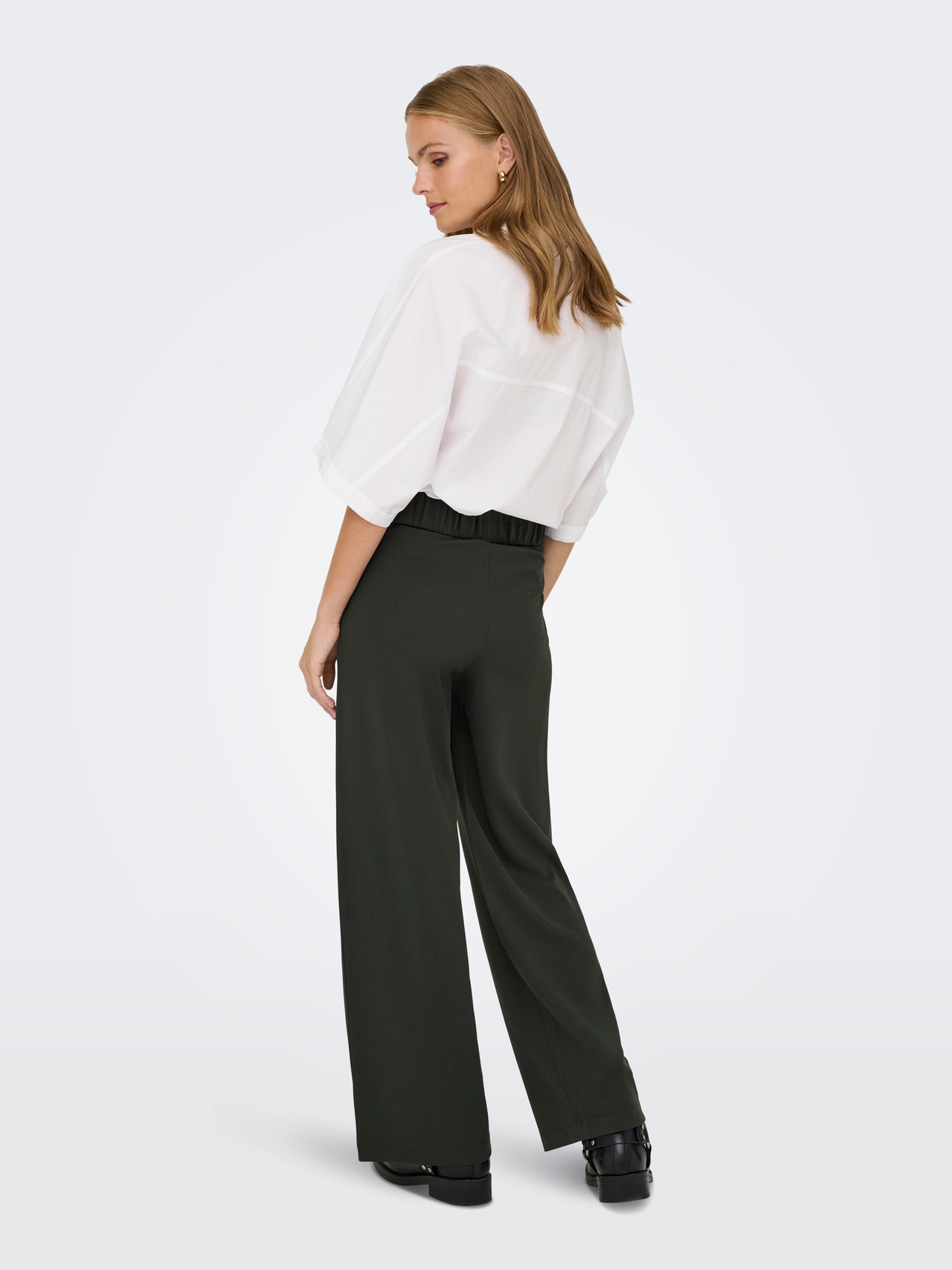 ONLY JDYGEGGO Wide leg fit Broek met wijde pijpen -Peat - 15208430