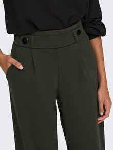 ONLY Wide Leg Fit Mid waist Trousers -Peat - 15208430