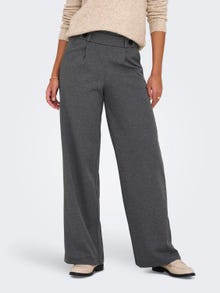 ONLY Ample Pantalon -Medium Grey Melange - 15208430