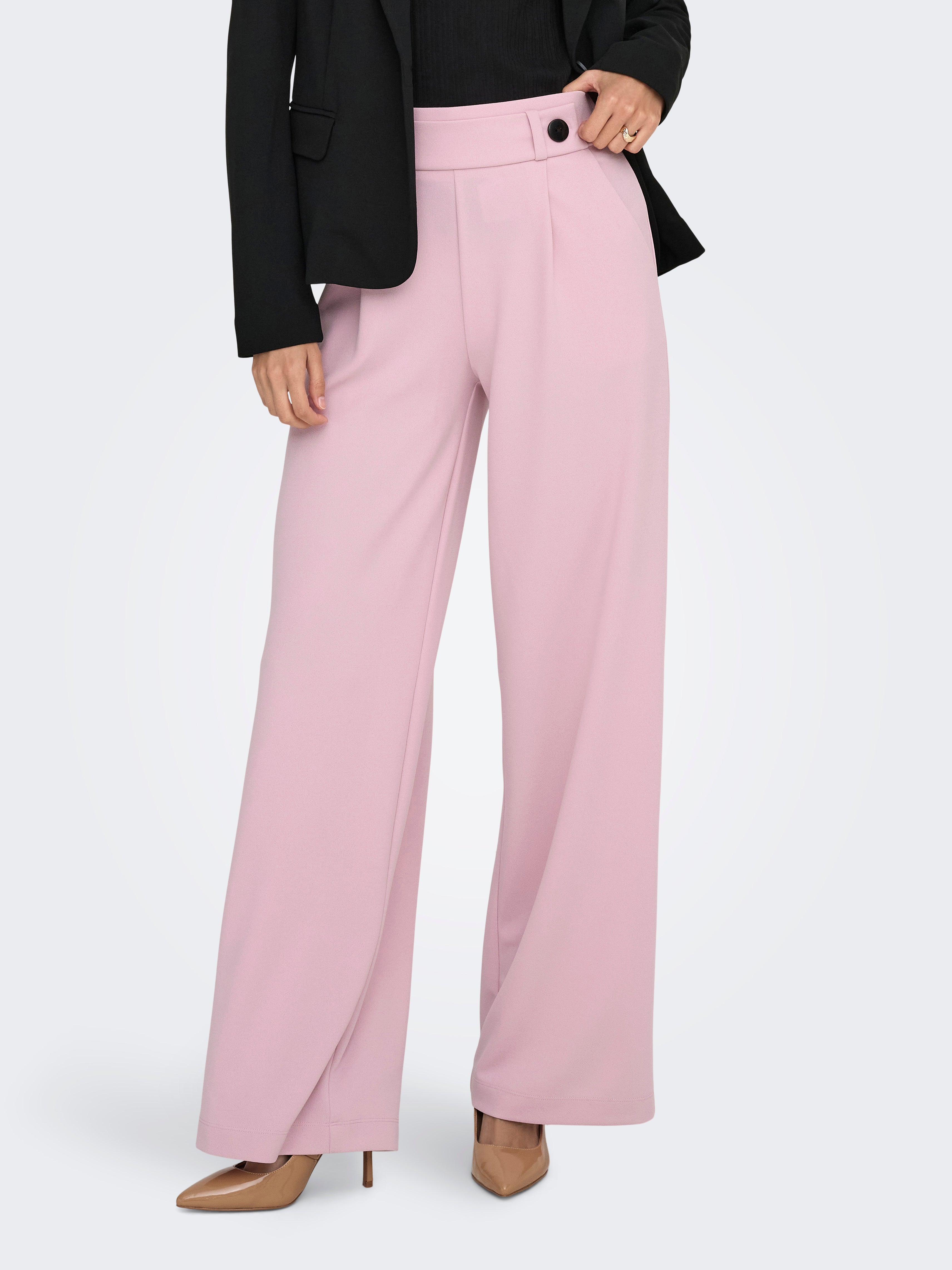 Jdygeggo Weiter Beinschnitt Hose Mit Weitem Beinschnitt