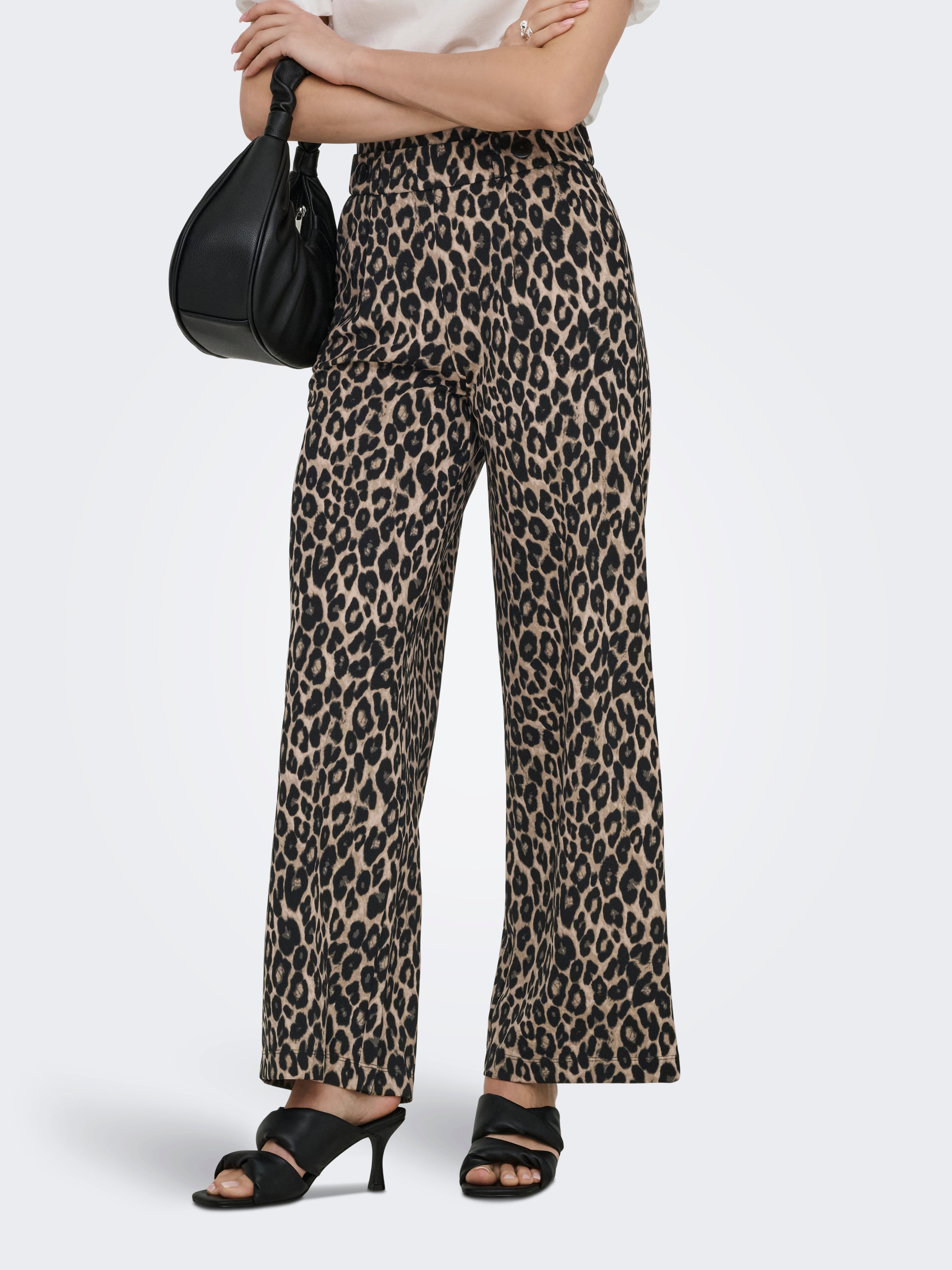 Jdygeggo Weiter Beinschnitt Hose Mit Weitem Beinschnitt