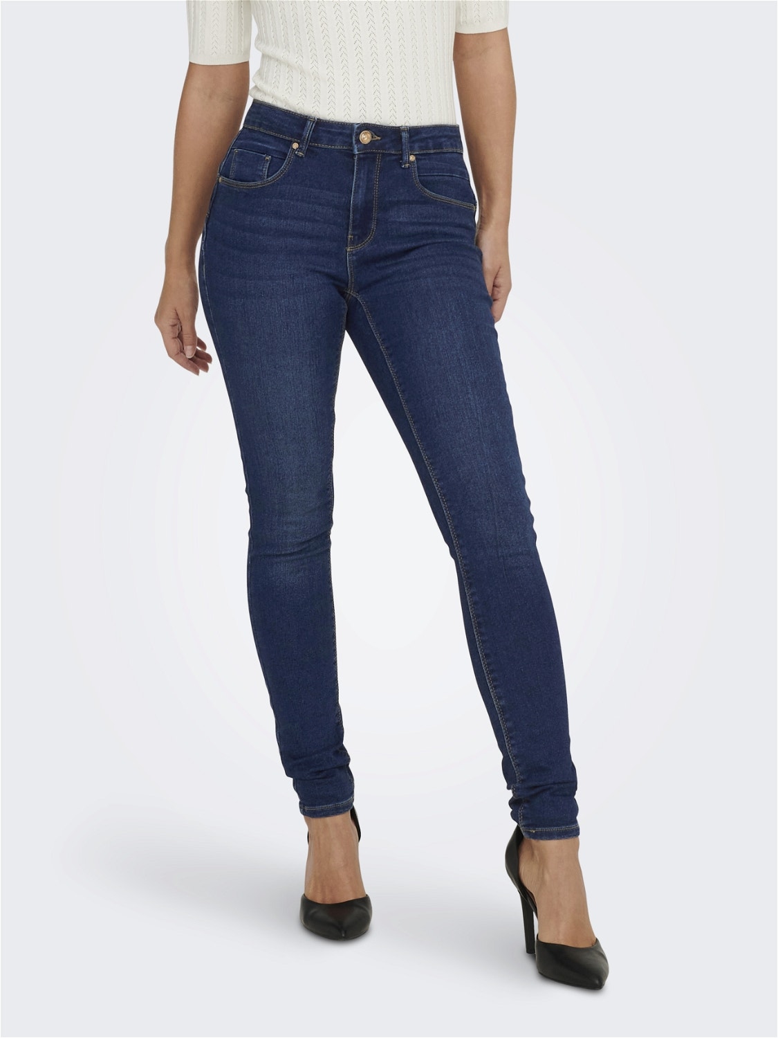 ONLY® | Skinny Jeans Fit Dark Blue |