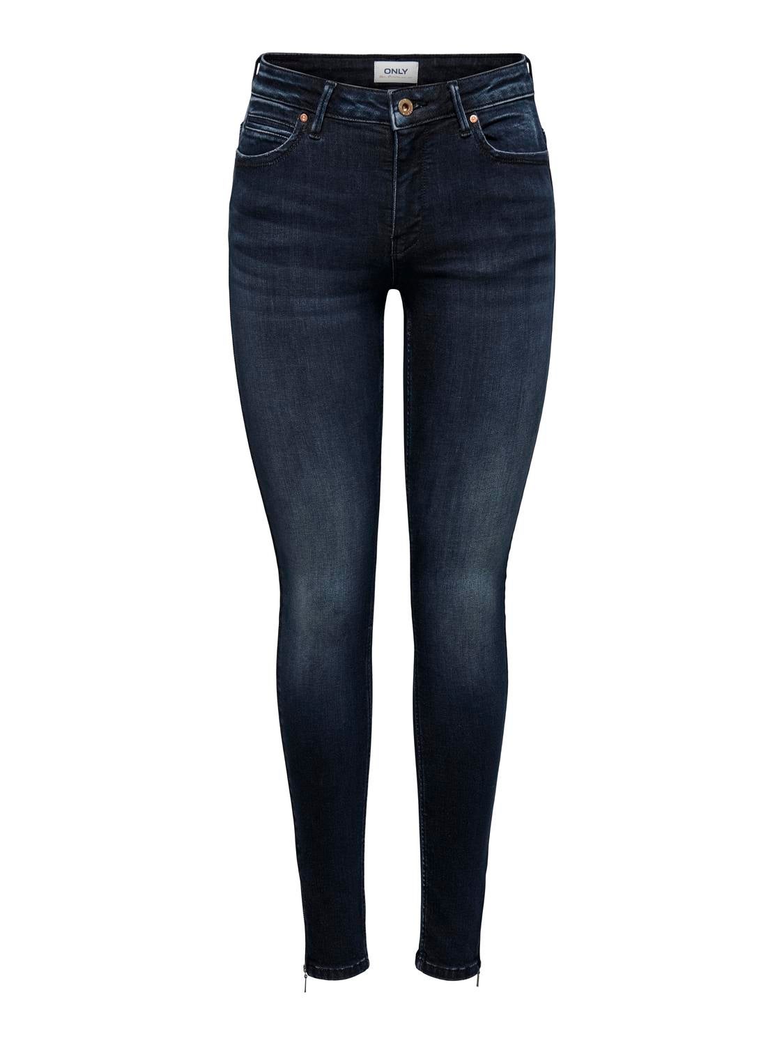 Dark blue ankle sales jeans