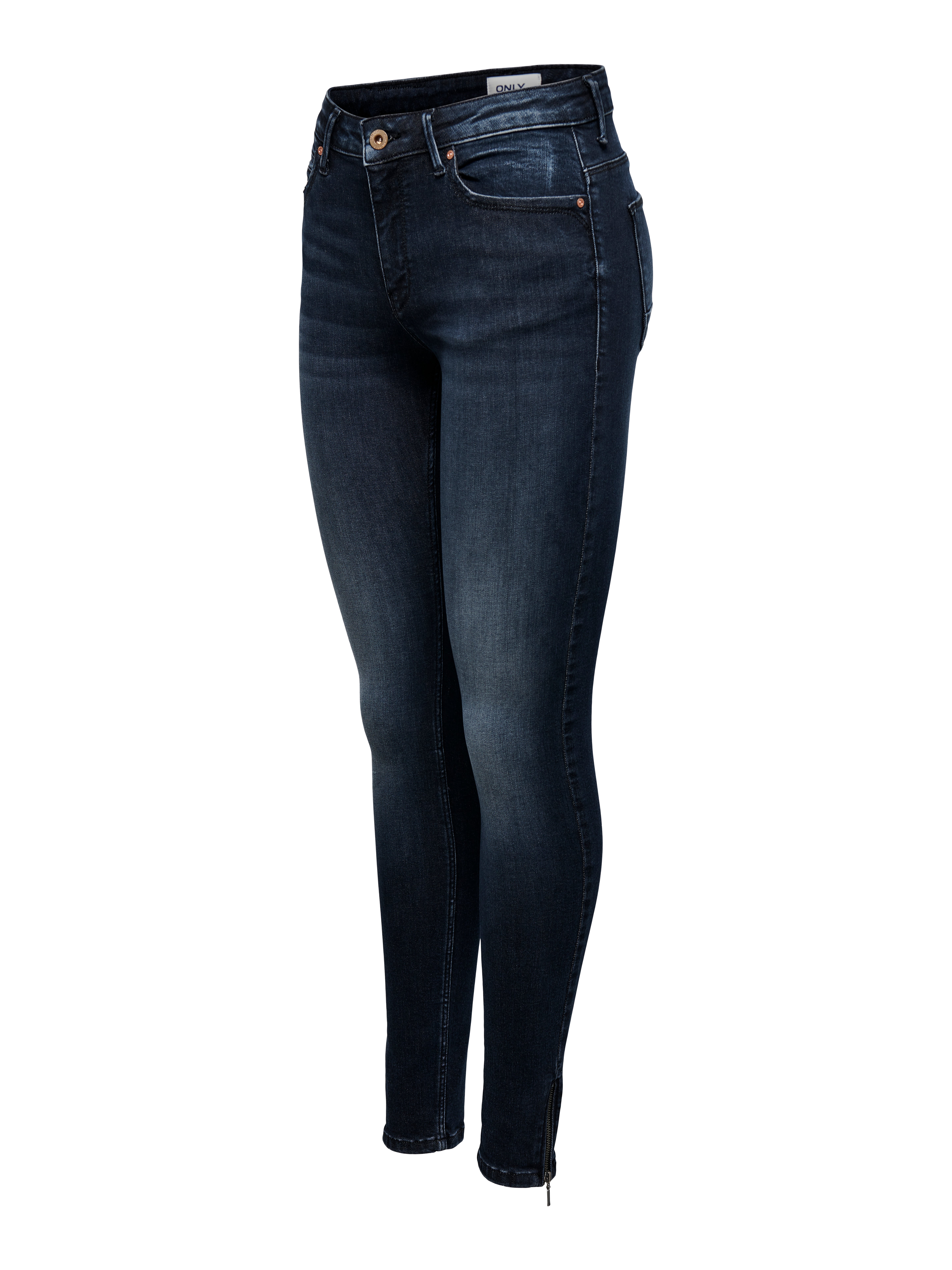 Mid Waist Cream Skinny Striped Jegging, Casual Wear at Rs 249 in