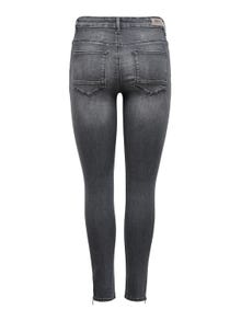 ONLY Jeans Skinny Fit Taille moyenne -Medium Grey Denim - 15209387