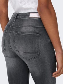 ONLY ONlKendell life reg ankle Skinny fit jeans -Medium Grey Denim - 15209387