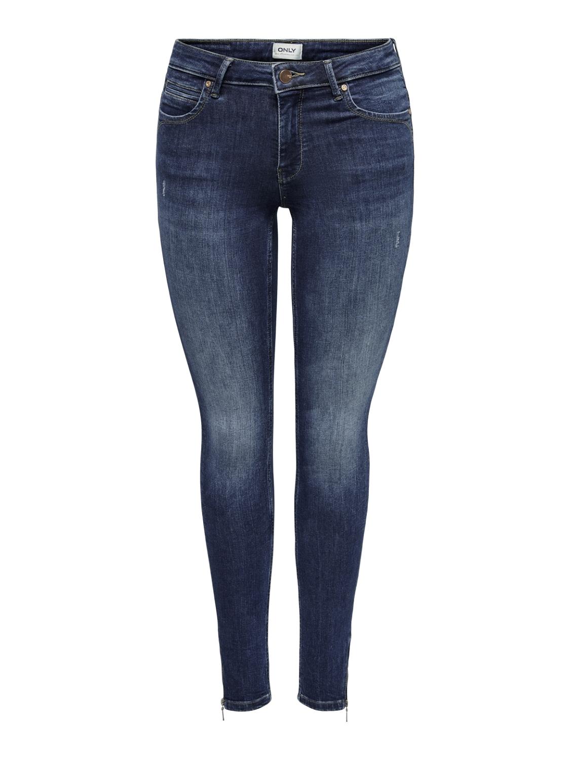 ONLY ONLKendell Life Reg Ankle Skinny Fit Jeans -Dark Blue Denim - 15209396