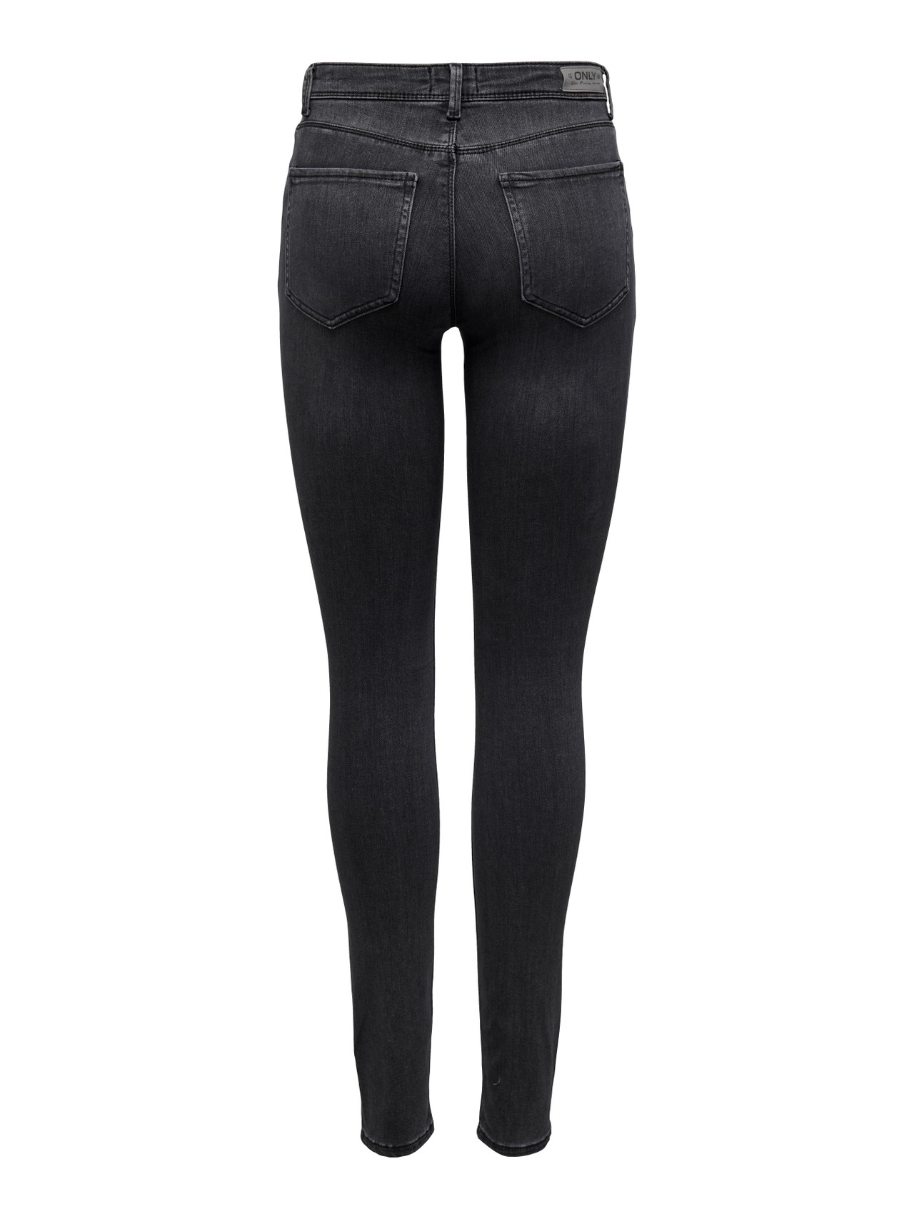 ONLY Skinny Fit Mid waist Jeans -Grey Denim - 15209447