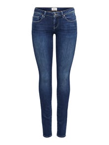 ONLY ONLCoral life sl Skinny fit jeans -Dark Blue Denim - 15209482